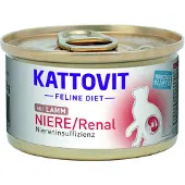 Kattovit Feline Diet Niere/Renal Lamm 12 x 85 g