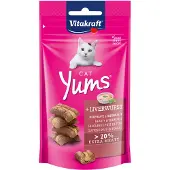 Vitakraft Cat Yums combipack met zalm, kaas, lever kattensnack 2 Combipacks