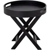 Bloomingville Freya Bijzettafel, Zwart, Rubberwood
