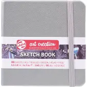 Talens Art Creation Schetsboek Zilver - 80 vellen - 12x12cm