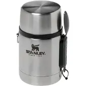 Stanley Adventure All-In-One Voedselcontainer met Spork 0.53L - Thermos Lunchbox Houdt 12 Uur Warm, Of Koud - Dubbelwandige Isolatie - Lekvrij - BPA Vrij - Roestvrijstaal