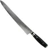 Yaxell Ran Broodmes 27 cm - 69 Lagen Damaststaal - VG10 Staal - 61 HRC - Canvas-Micarta Heft
