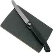 Victorinox Swiss Army Victorinox Swiss Classic mes- en snijplankset - zwart