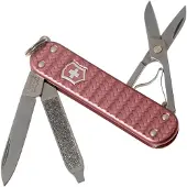 Victorinox Classic SD Precious Alox Zakmes - Zachte Roze, 9,7 cm