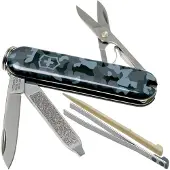 Victorinox Classic SD 7 funct. (Maat - OS, Kleur - Navy Camouflage)