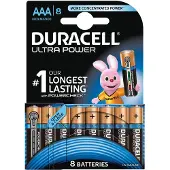 Duracell Ultra Power alkaline AAA-batterijen 8 stuks