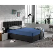 Dreamhouse Hoeslaken - jersey - blauw - 140x200 cm