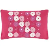 Dutch decor Kussenhoes Merode 30x50 Cm Fuchsia online kopen