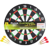 Longfield Dartbord + Dartpijlen 18 Gr