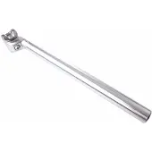 Amigo zadelpen 27,2 x 350 mm aluminium zilver online kopen