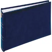 Henzo Fotoalbum BASICLINE blauw 215x160