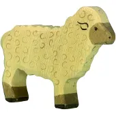 Holztiger Schaap Staand Speelgoedfiguur