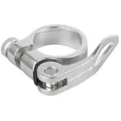 Mirage Zadelpenklem met snelspanner 31.8mm, zilver (hangverpakking)