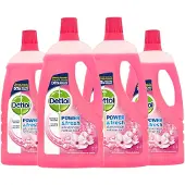 Dettol Allesreiniger Power & Fresh - Kersenbloesem - 1L x4