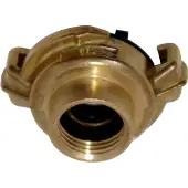 Hendrik Jan - Snelkoppeling - Messing - Binnendraad - 1/2" - 13 mm