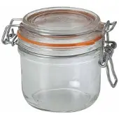 Le Parfait 4x Luchtdichte weckpot transparant glas 0.2 liter - Weckpotten