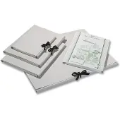 KT9 Tekenmap Folia 50 X 70cm Blanco Met Lint