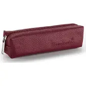 Bombata Etui Classic 19 X 5 Cm Kunstleer Donkerrood