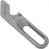 The James Brand Halifax, titanium, sleutelhanger