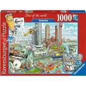 Ravensburger puzzel Fleroux Rotterdam Karton Puzzel