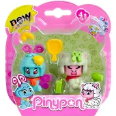 Pinypon Huisdier Pinypon 2-pack - Speelfiguur Pinypon