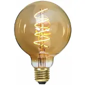 Highlight Lamp LED G95 4W 180LM 2200K Dimbaar Amber
