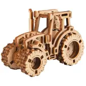Wooden City Modelbouwset Tractor Superfast 7,5 Cm Hout Naturel