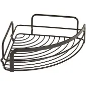 Metaltex badkamerrek 20x20x6 cm zwart