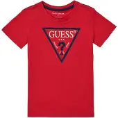 GUESS Shirt blauw / rood / wit