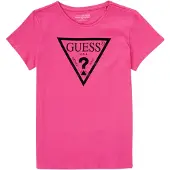 GUESS Shirt lichtroze / zwart
