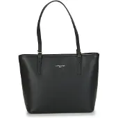 LANCASTER PARIS Shopper 'Lancaster Sac cabas épaule Zippée M Smooth Noir' zwart