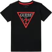 GUESS Shirt lichtrood / zwart / wit