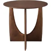 Ethnicraft Geometric Bijzettafel - Salontafels Teak Brown - 10196