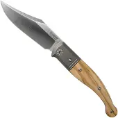 Lionsteel Gitano Olijfhout GT01 UL zakmes, Gudy van Poppel design
