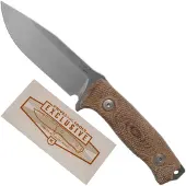 Lionsteel M5 CPM 3V, Natural Canvas Micarta, Knivesandtools Exclusive survivalmes