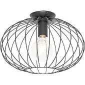 QAZQA Design plafonnière zwart - Margarita