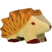 Holztiger Figurine - - ECHIDNA, KLEIN - Handgeschilderd - Voor kinderen van 3 jaar en ouder