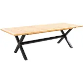 Yoi Tuintafel Wakai Black Teak 236 x 100 cm