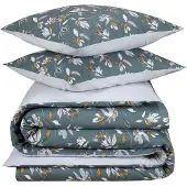 De Witte Lietaer Dekbedovertrek Acacia Nimbus Cloud Percal-240 x 200 / 220 cm | Lits-Jumeaux