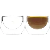 Kruve Imagine Set van twee glazen voor melkdranken 200 ml