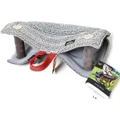 Julius-K9 Bijtkussen met 2 handgrepen - 38 cm, diverse kleuren, katoen/nylon