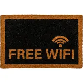 Out of the blue Free wifi deurmat