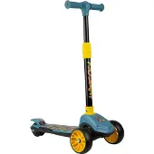 Nijdam Fat-Wheel Tri-Scooter - Boulevard Ranger - Blauw/Zwart