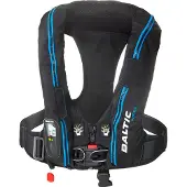 Baltic Force 190 Inflatable Life Jacket Zwart 40-120 kg