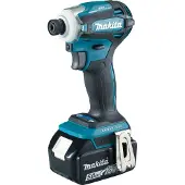 Makita DTD172RTJ | Accu Slagschroevendraaier | 18V | 2 x 5,0 Ah accu + snellader | In Mbox DTD172RTJ