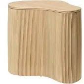 Ferm Living Isola bijzettafel met opbergmogelijkheden Natural