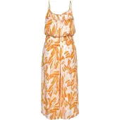 s.Oliver Jumpsuit oranje / wit