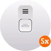Elro Blue Line CBFS25 Rookmelder 5-pack (10 jaar)
