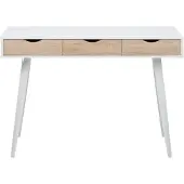Ebuy24 Nazir - Bureau - melamine Wit.