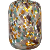 Bloomingville Vidia Vaas, Oranje, Glas